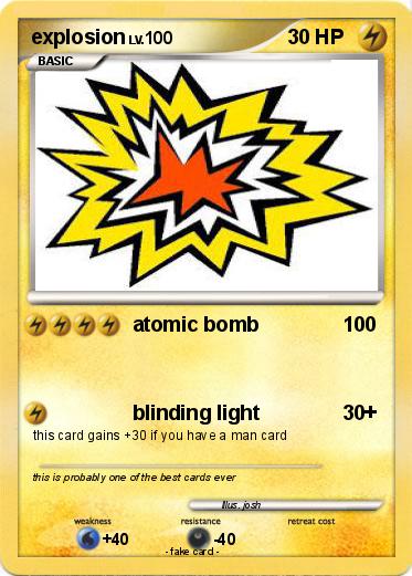 Pokemon explosion