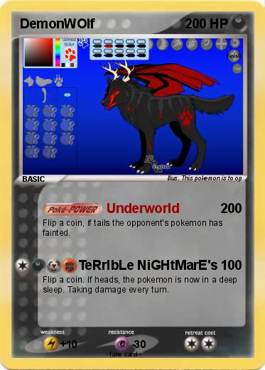 Pokemon DemonWOlf