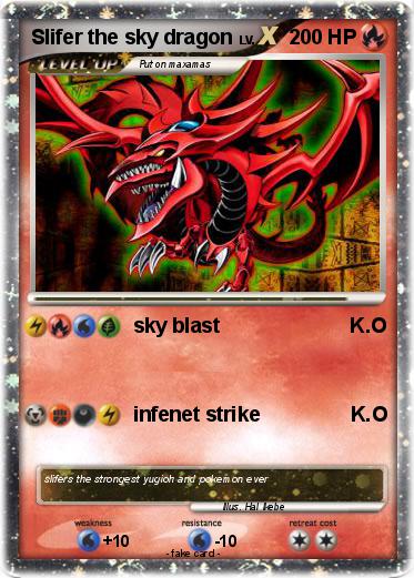 Pokemon Slifer the sky dragon