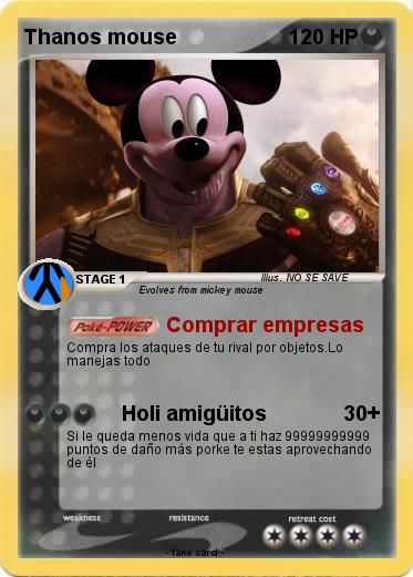 Pokemon Thanos mouse