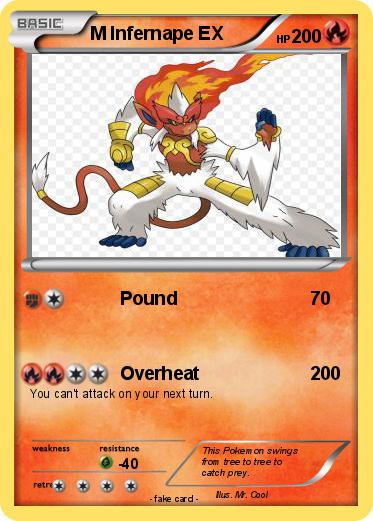 Pokemon M Infernape EX