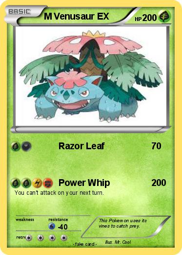 Pokemon M Venusaur EX