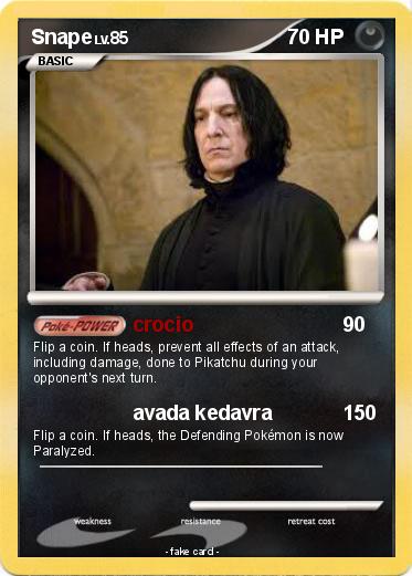 Pokemon Snape