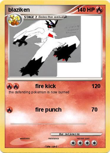 Pokemon blaziken
