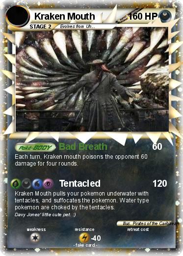 Pokemon Kraken Mouth