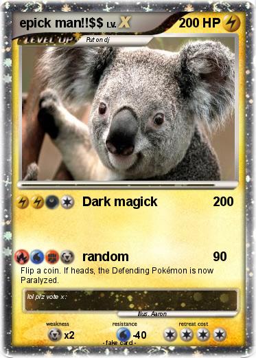 Pokemon epick man!!$$