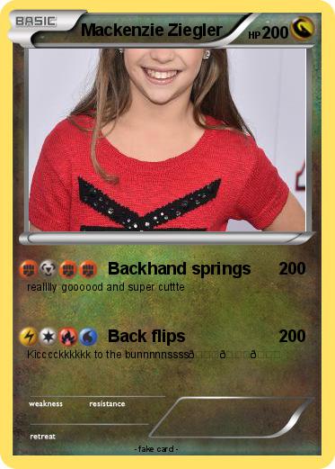 Pokemon Mackenzie Ziegler