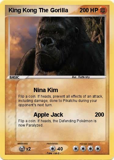Pokemon King Kong The Gorilla