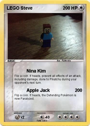 Pokemon LEGO Steve