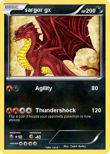 Pokemon sargor gx
