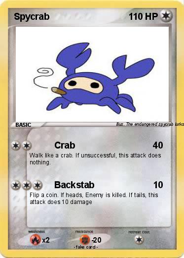 Pokemon Spycrab