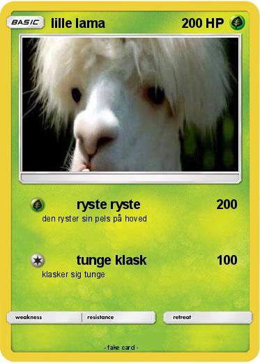 Pokemon lille lama