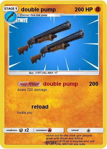 Pokemon double pump
