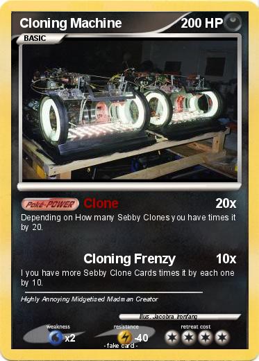 Pokemon Cloning Machine