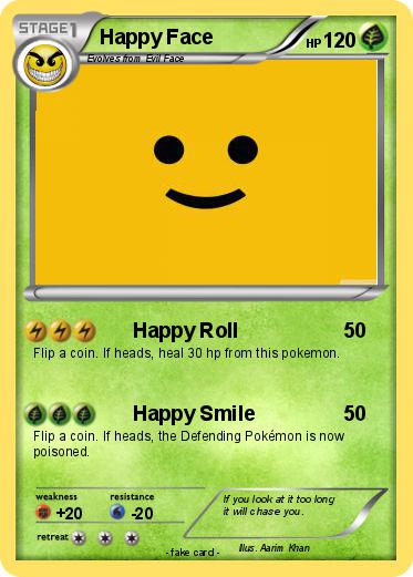 Pokemon Happy Face