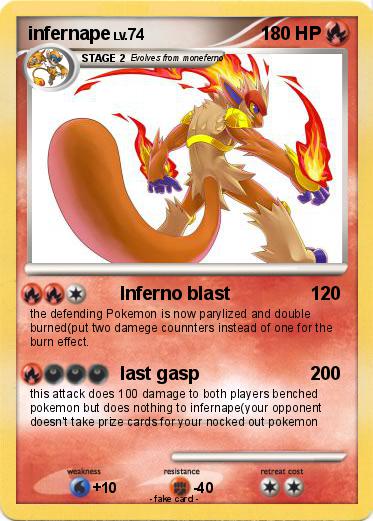 Pokemon infernape