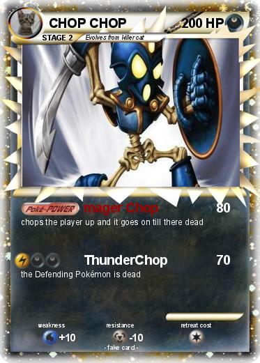 Pokemon CHOP CHOP