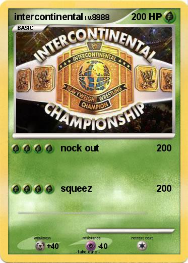 Pokemon intercontinental