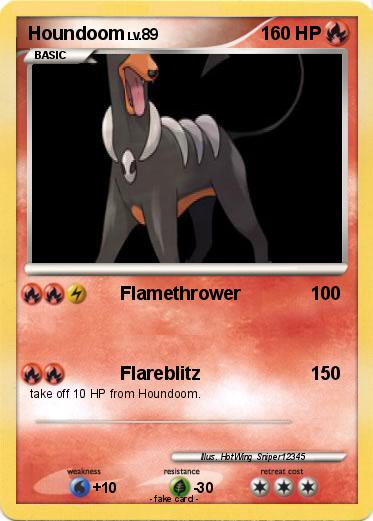 Pokemon Houndoom