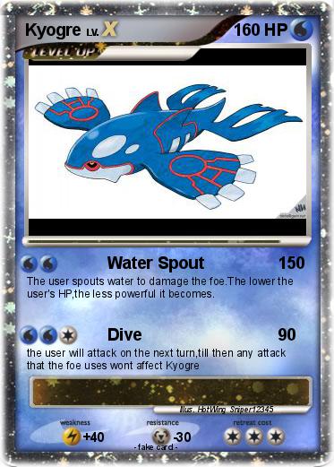 Pokemon Kyogre