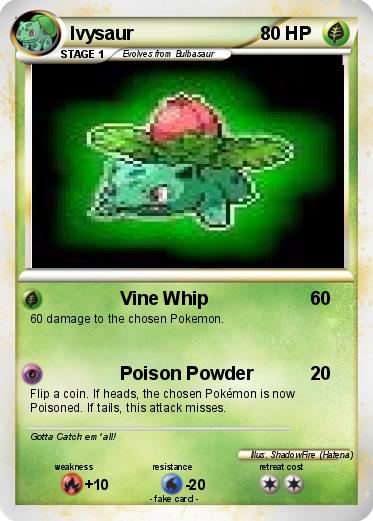 Pokemon Ivysaur