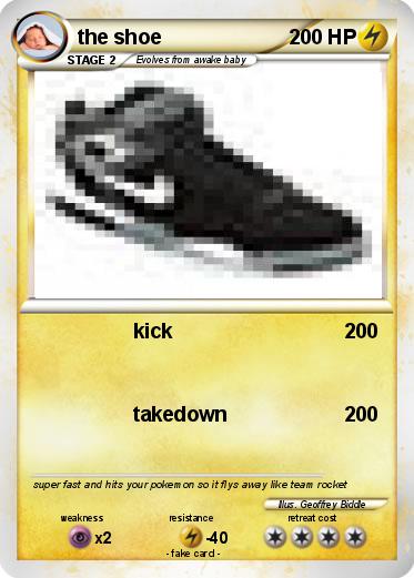 Pokemon the shoe