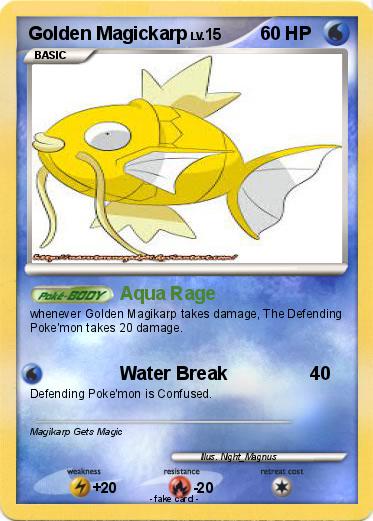 Pokemon Golden Magickarp