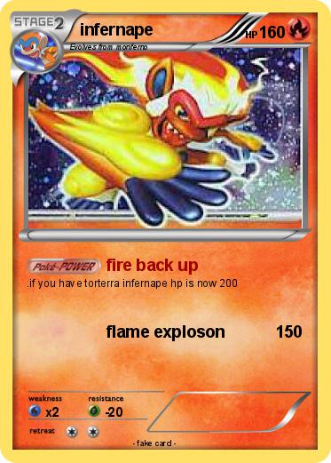 Pokemon infernape