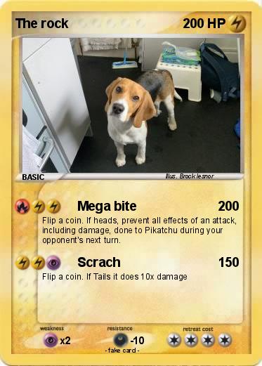 Pokemon The rock