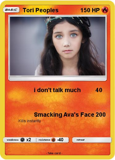 Pokemon Tori Peoples