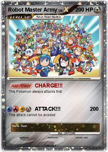 Pokemon Robot Master Army