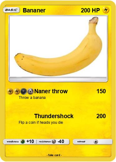 Pokemon Bananer