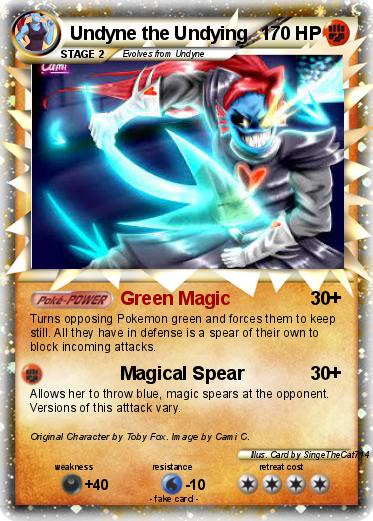 Pokemon Undyne the Undying