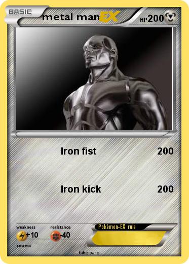 Pokemon metal man