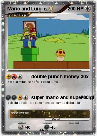 Pokemon Mario and Luigi