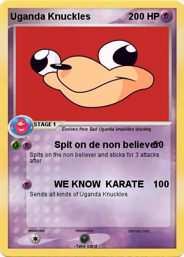 Pokemon Uganda Knuckles
