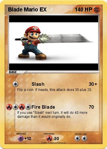 Pokemon Blade Mario EX