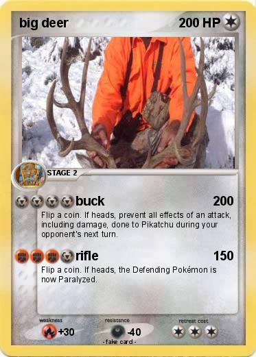Pokemon big deer