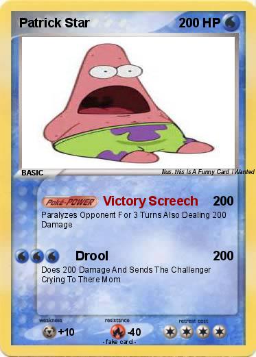 Pokemon Patrick Star