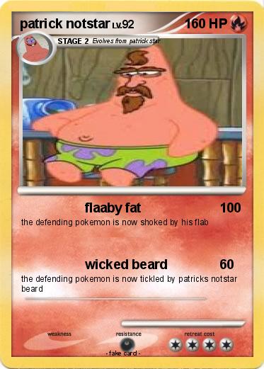 Pokemon patrick notstar