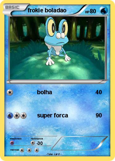 Pokemon frokie boladao