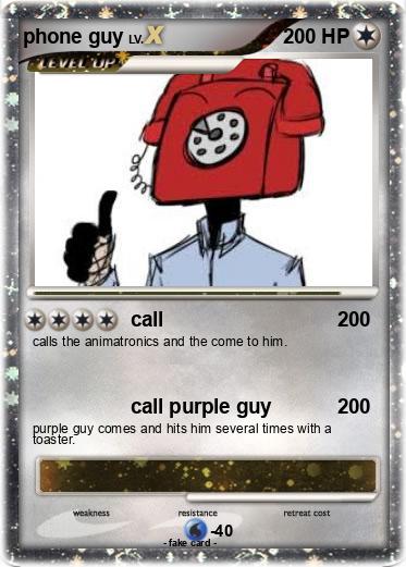 Pokemon phone guy