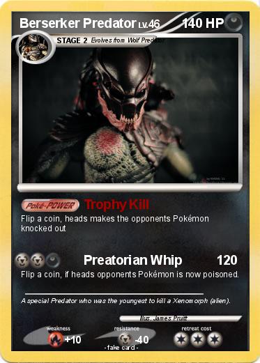 Pokemon Berserker Predator