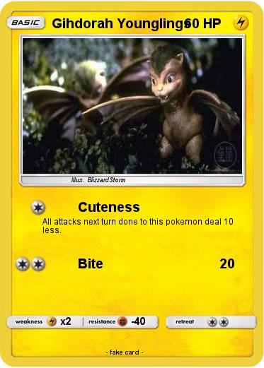 Pokemon Gihdorah Younglings