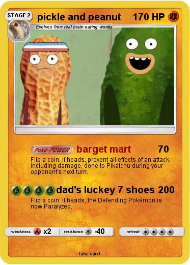 Pokemon pickle and peanut Pokemon pickle and peanut