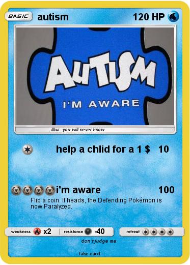 Pokemon autism