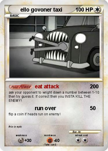 Pokemon ello govoner taxi