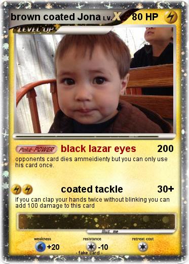 Pokemon brown coated Jona