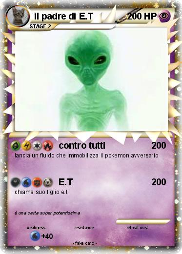 Pokemon il padre di E.T