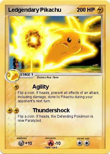 Pokemon Ledgendary Pikachu
